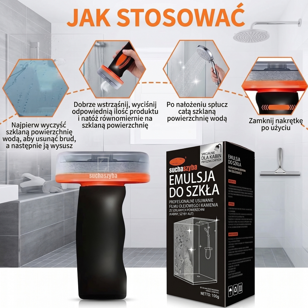 Suchaszyba™ – Ochrona Szkła przed Wodą i Osadem